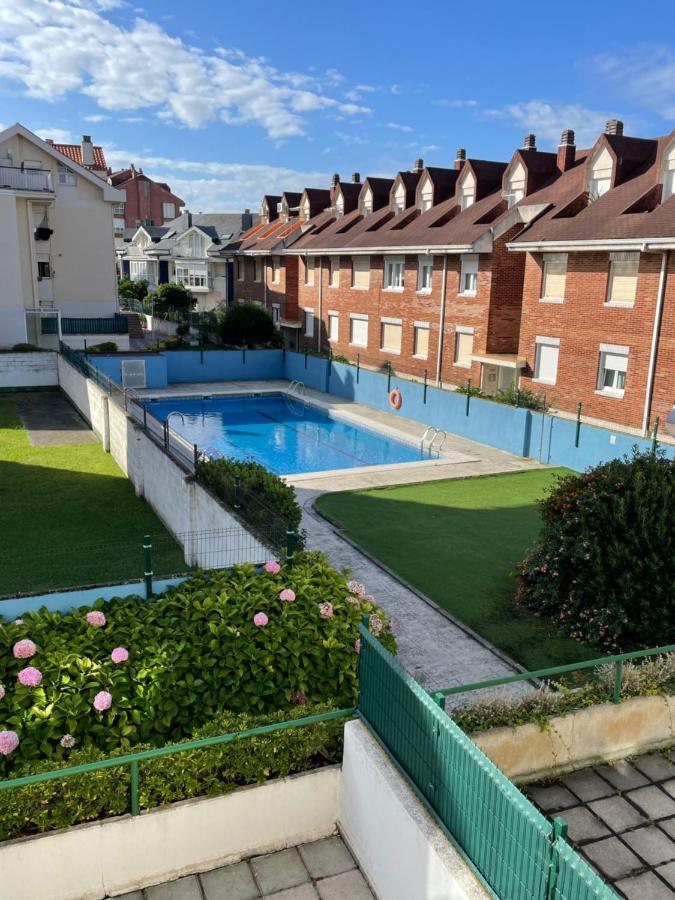 Apartamento Con Piscina Y Wifi A 100 Metros De La Playa En Somo Exteriér fotografie